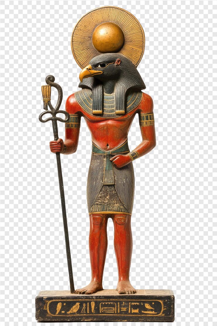 PSD uma estátua de um deus com uma espada