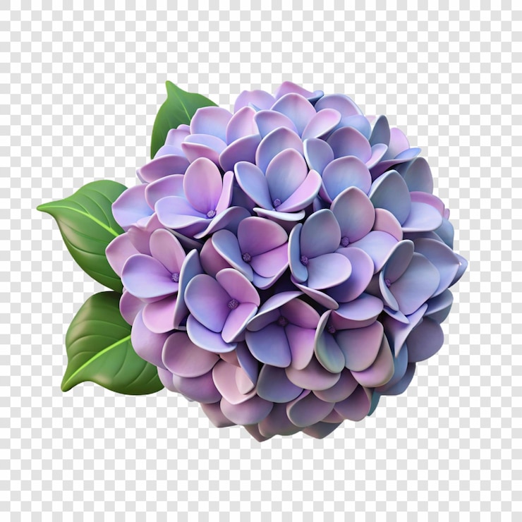 PSD uma flor que é roxa e roxa