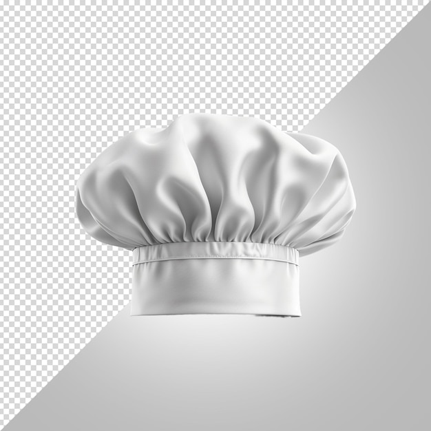 PSD uma foto de um chapéu de chef e um avental branco