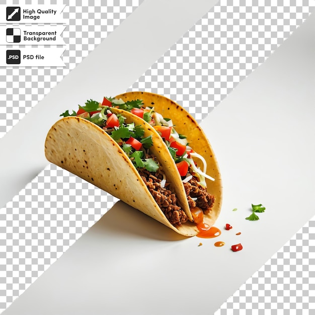 Uma foto de um taco que diz taco nele