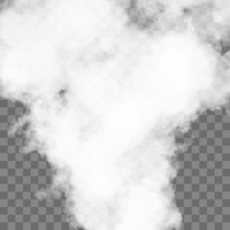PSD uma foto de uma nuvem que é feita pela marca da marca