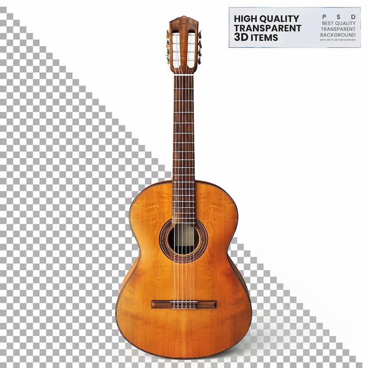 PSD uma guitarra é mostrada com uma imagem de uma guitarra