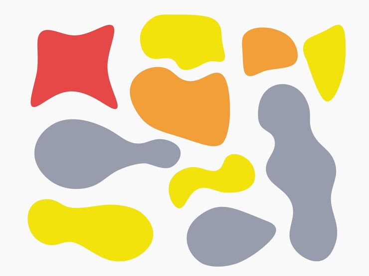 PSD uma ilustração colorida de um coração com um coração amarelo e vermelho