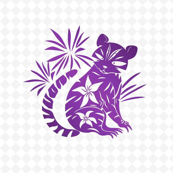 PSD uma ilustração colorida de um dragão com a palavra animal de estimação nele