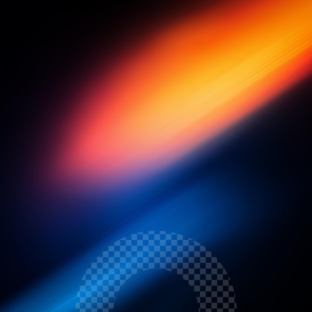 uma imagem colorida de um número 6 é mostrada com um fundo azul