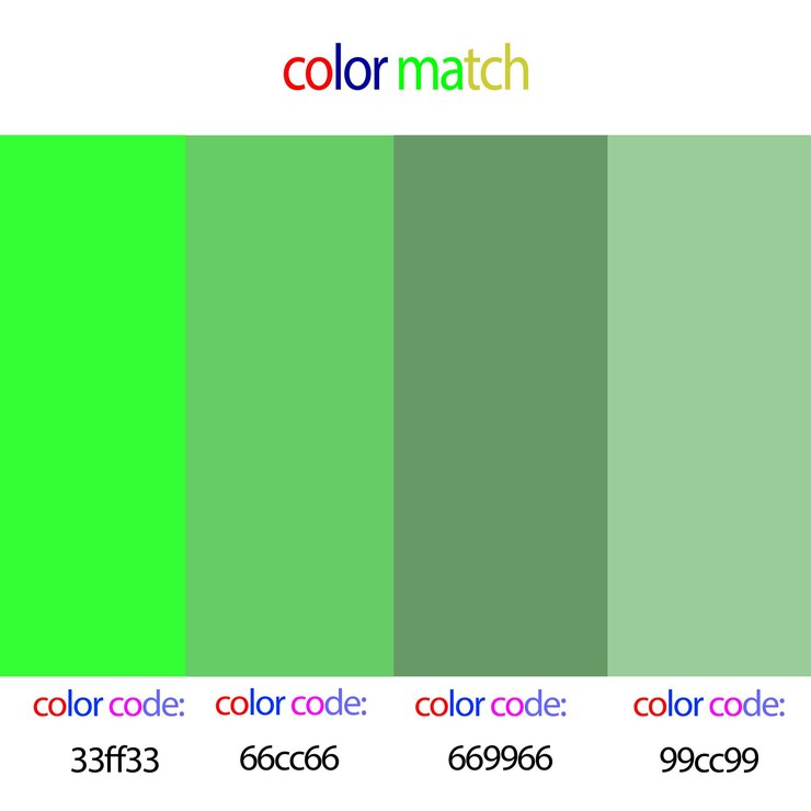 PSD uma imagem colorida de uma linha colorida verde e vermelha com as palavras cor