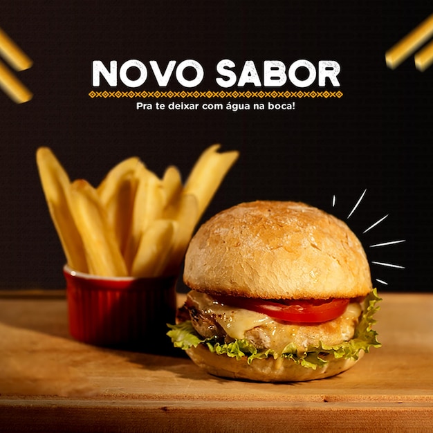 uma imagem de um hambúrguer com um design em forma de coração na parte superior