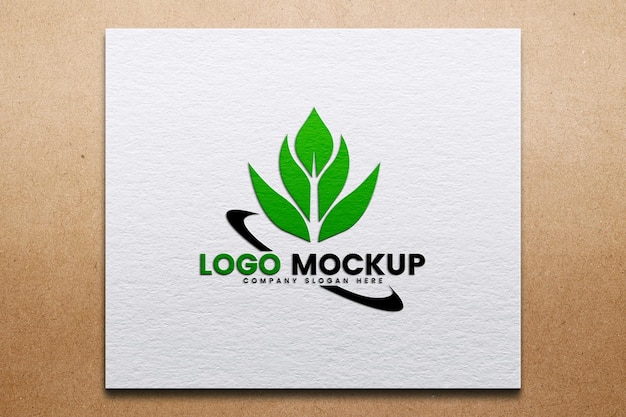 uma imagem de um logotipo de folha verde que diz levantar-se