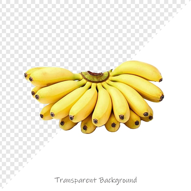 uma imagem de um monte de bananas com as palavras transparentes na parte inferior