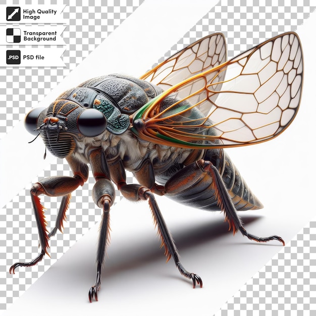 PSD uma imagem de uma mosca com a palavra mosca nela