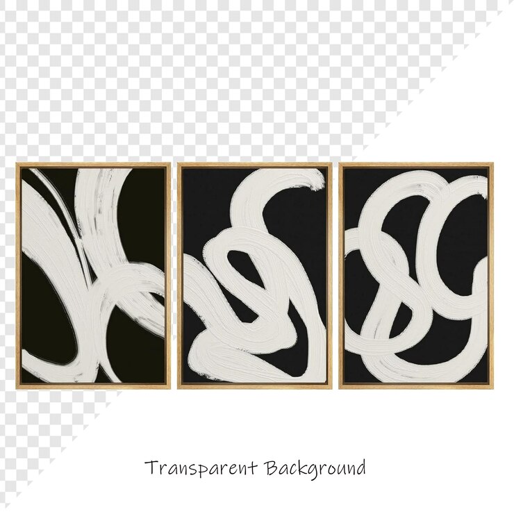 PSD uma imagem de uma peça de arte com a palavra "transom" citada