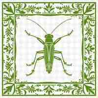 PSD uma imagem verde e branca de um besouro com as palavras besouro nele