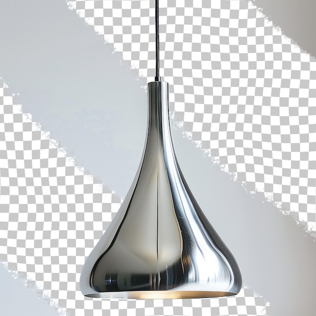 PSD uma lâmpada pendurada de um teto com uma luz pendurada dela