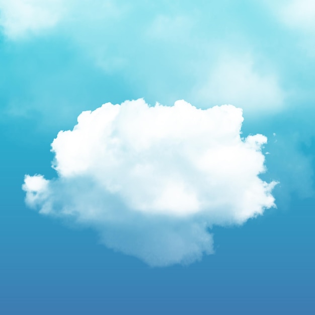 uma nuvem que está no céu com as palavras " nuvem "