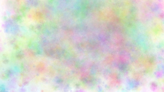 uma parede colorida de bolhas de sabão em um arco-íris de cores