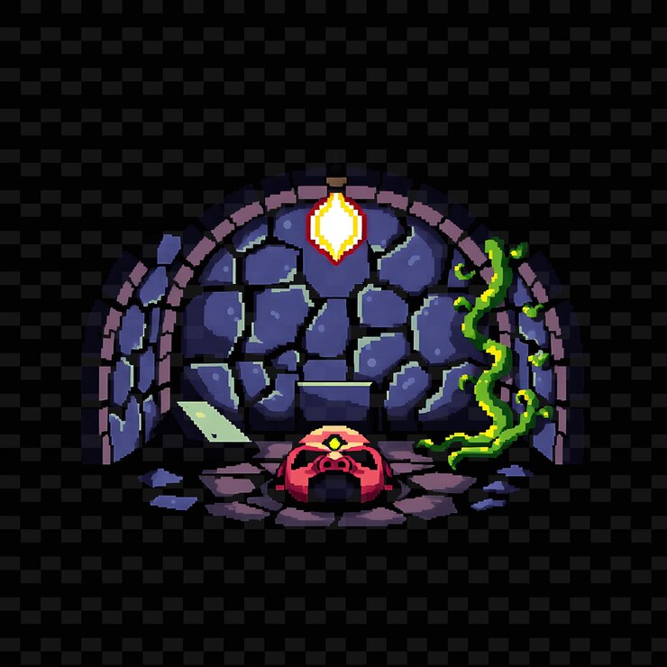 PSD uma parede de pedra com um dragão verde