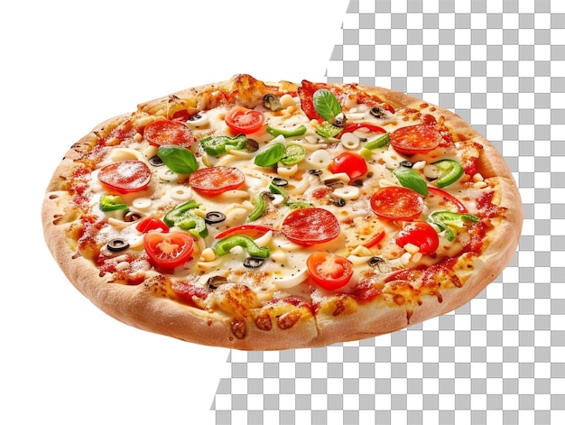 PSD uma pizza deliciosa e saborosa.