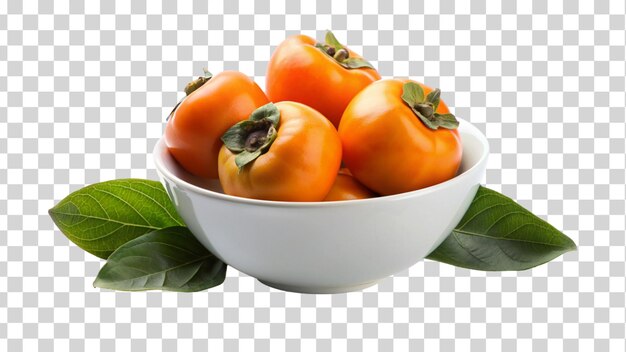 PSD uma tigela de tomates com folhas em um fundo xadrez