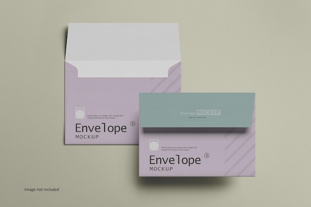 Umschlag-Mockup-Design