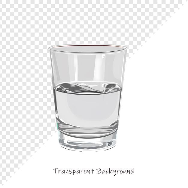 Un bicchiere d'acqua