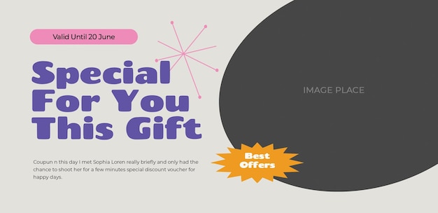 Un buono regalo speciale per te.