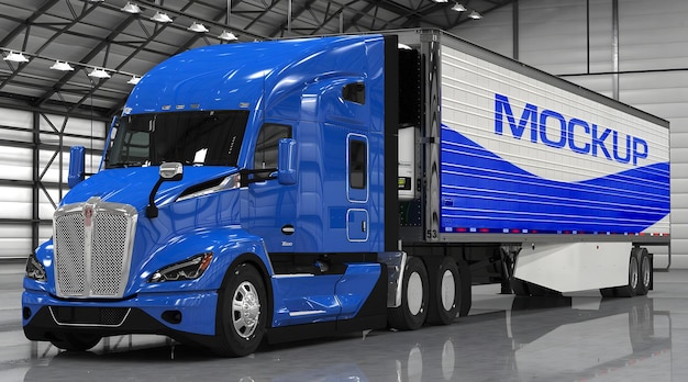 Un camion grande.