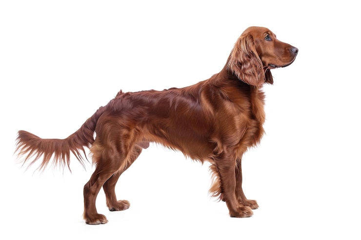 PSD un cane in piedi con una foto di un cane