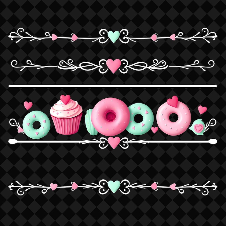 PSD un cartello che dice "donuts" sopra.