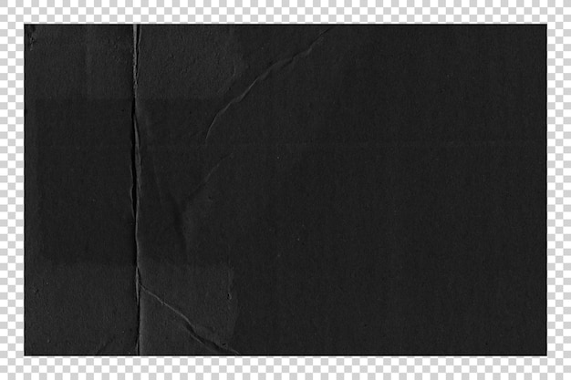 un close-up di una carta nera con uno sfondo nero e l'angolo inferiore