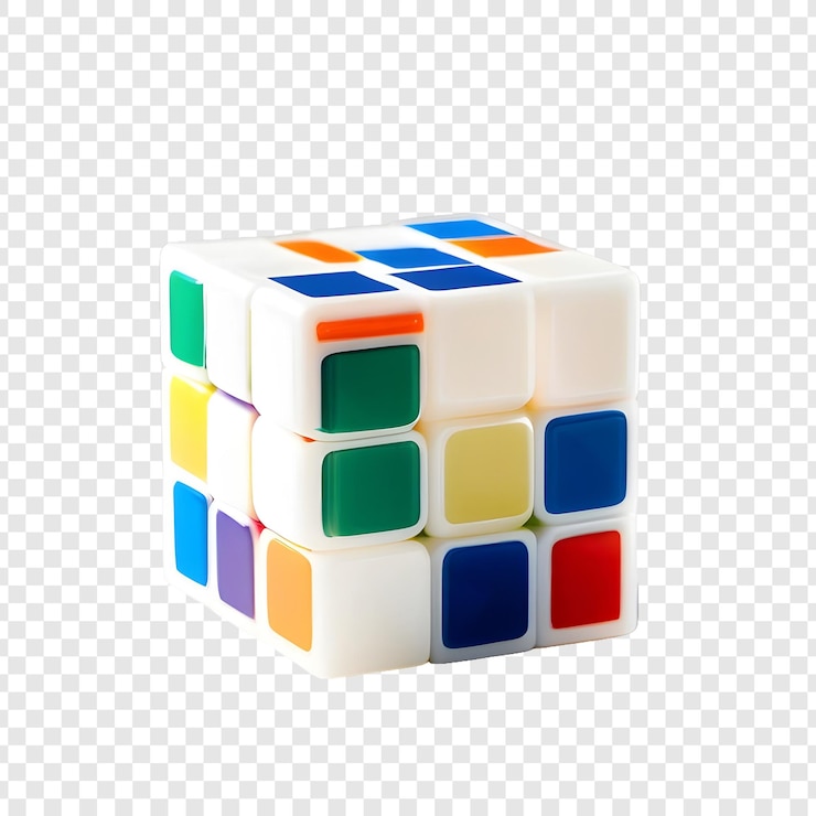 PSD un cubo fatto da cubi con la parola cubo su di esso