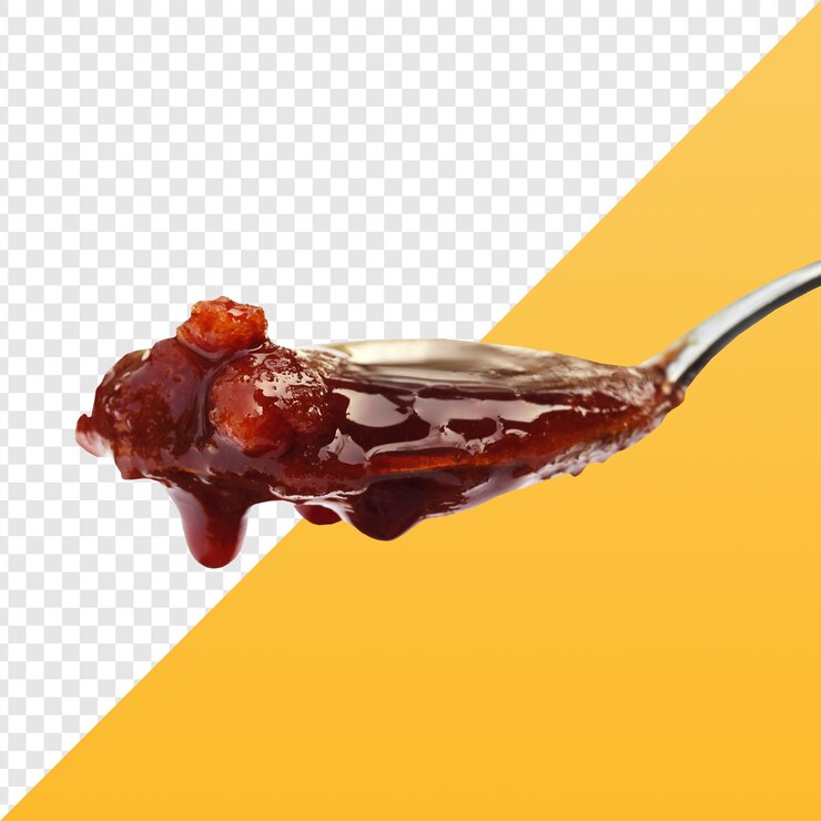 PSD un cucchiaio di marmellata di ciliegio