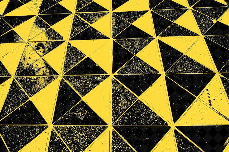 PSD un diamante giallo a forma di diamante su uno sfondo nero