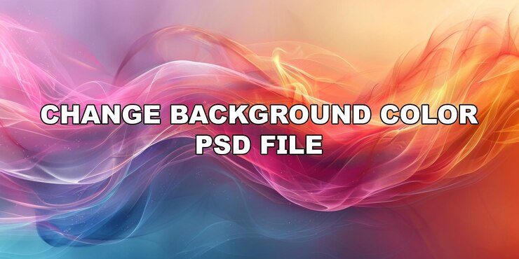 PSD un dipinto astratto colorato con uno sfondo viola e blu