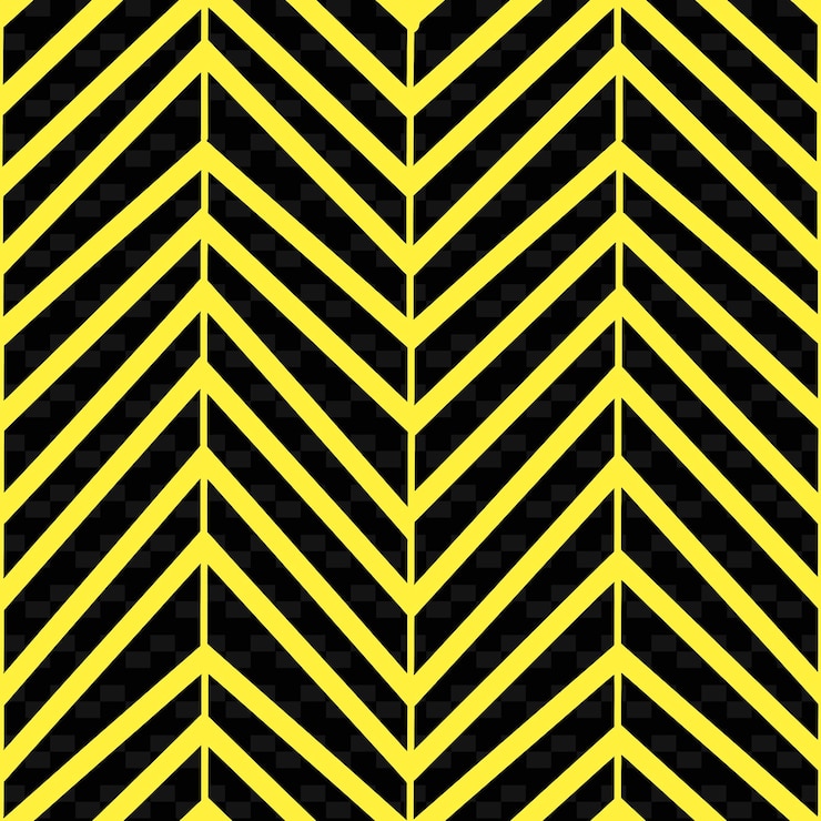 PSD un disegno giallo e nero con un disegno bianco e nero