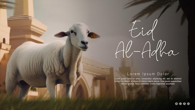 Un eid al - annuncio per eid al - annuncio