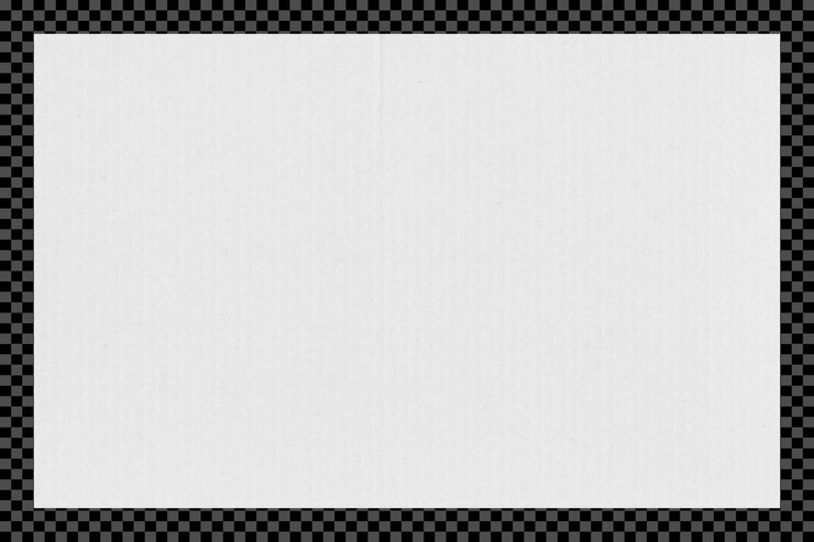 PSD un foglio bianco di carta con un disegno a scacchiere bianco e nero