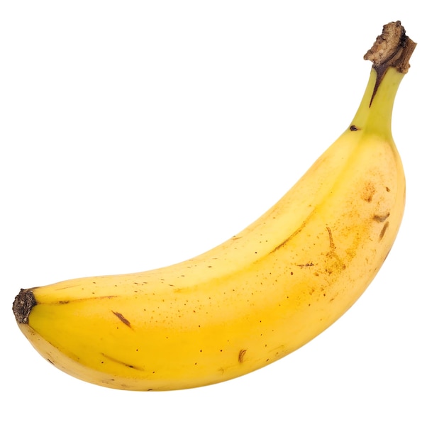 un grappolo di banane gialle su uno sfondo trasparente
