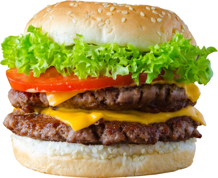 Un hamburger succoso.