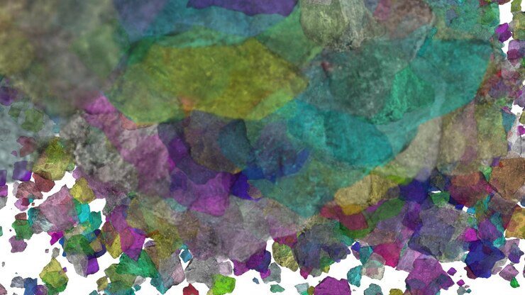 PSD un'immagine colorata di un cerchio colorato dell'arcobaleno
