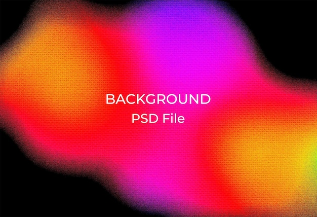 un'immagine colorata di uno schermo di computer con le parole retroilluminate su di esso