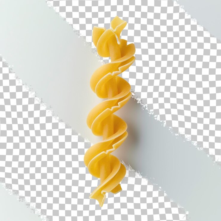 PSD un'immagine di pasta e salsa con uno sfondo bianco con una linea bianca