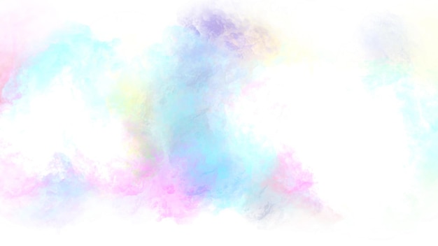 un'immagine sfocata di una nuvola viola con una striscia blu e viola