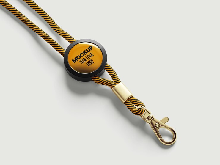 PSD un modello di cavo giallo e nero