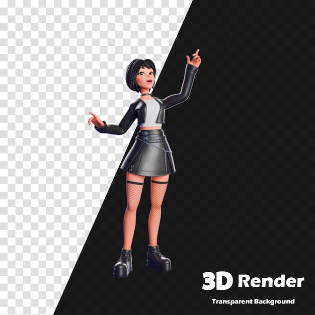 un modello di un modello 3D