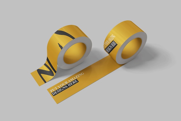 un nastro giallo e nero che dice x3