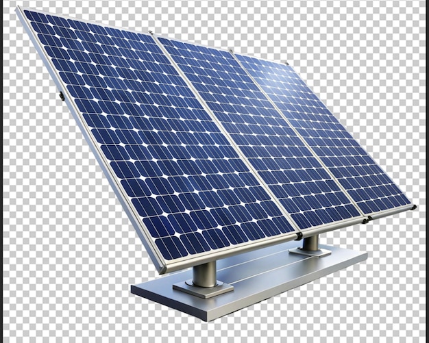 un pannello solare è mostrato su uno sfondo bianco