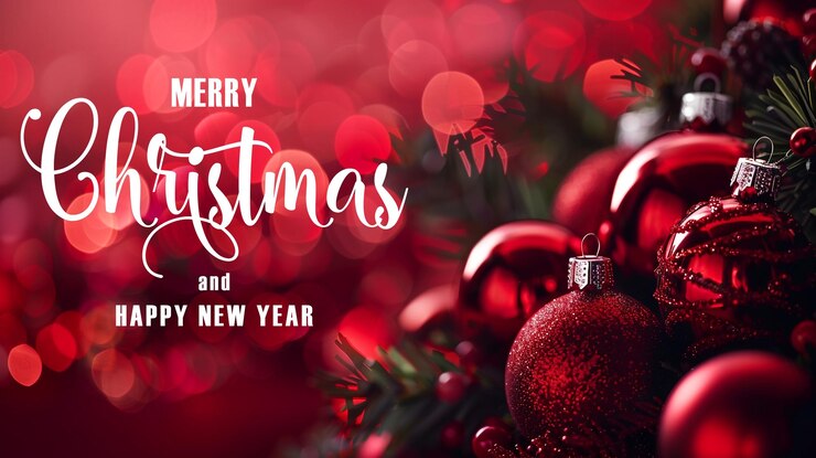 PSD un poster per natale e capodanno