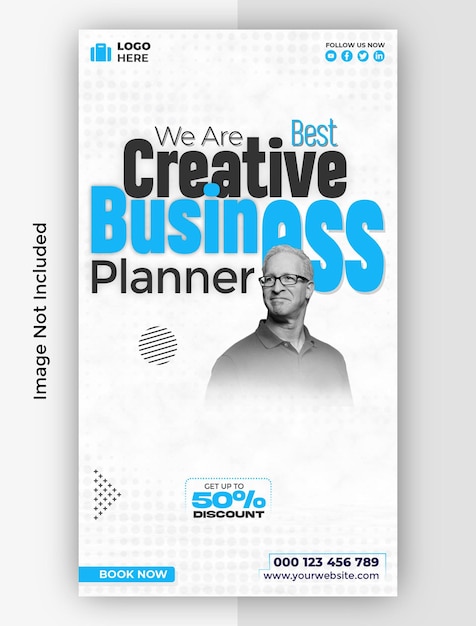un poster per We are We are creative business