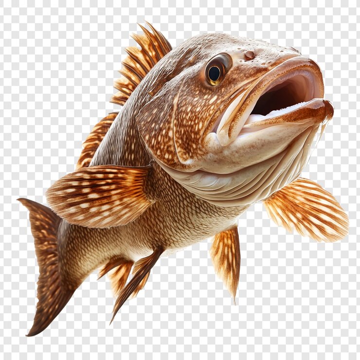 PSD un primo piano di un pesce