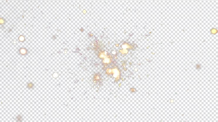 PSD un stupendo spettacolo di fuochi d'artificio nel cielo notturno perfetto per celebrare occasioni e eventi speciali